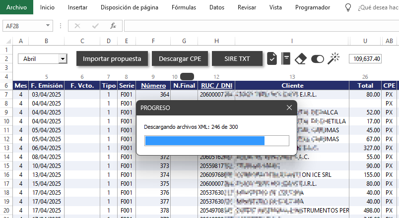 Vista previa de Simplexml